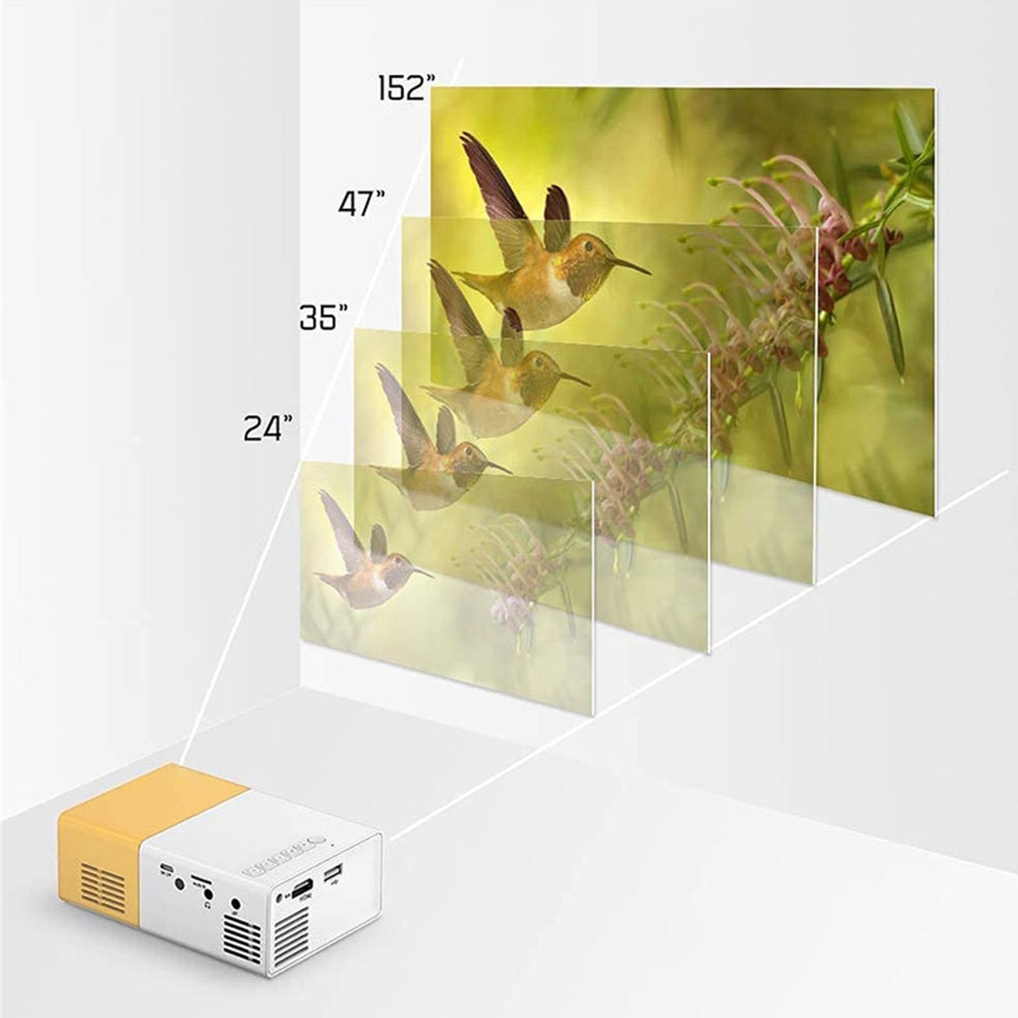 MINI PROYECTOR PORTATIL